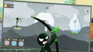 Arrow battle of Stickman скриншот 1