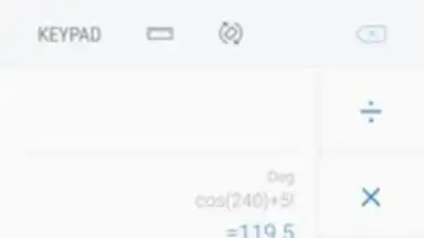 Samsung Calculator скриншот 3