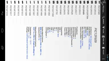 PICmicro Database скриншот 9