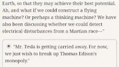 Tesla: War of the Currents скриншот 6