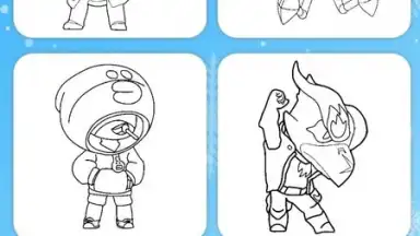 Coloring Brawl Stars скриншот 6