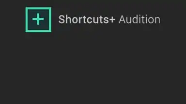 Shortcuts+ Audition скриншот 2