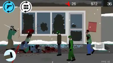 Flat Zombies: Cleanup and Defense скриншот 18