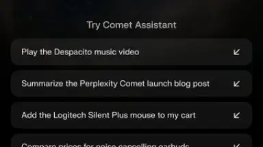 Comet Browser скриншот 17