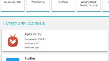Aptoide Lite скриншот 1