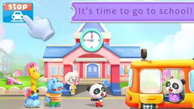 Baby Panda’s School Bus скриншот 2