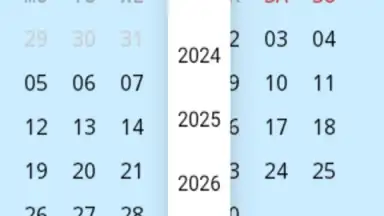 Simple Calendar скриншот 2