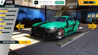 Mega Ramp Car Stunts Game скриншот 3