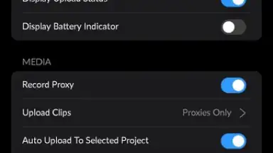 Blackmagic Camera скриншот 9
