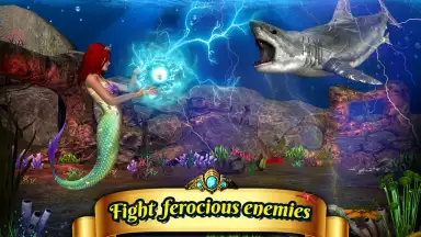 Cute Mermaid Simulator 3D скриншот 12