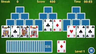 TriPeaks Solitaire Challenge скриншот 3