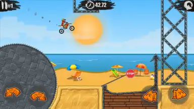 Moto X3M Bike Race Game скриншот 16