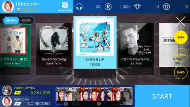 SuperStar JYPNATION скриншот 12