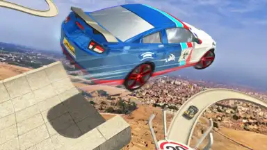 Impossible GT Car Racing Stunts 2019 скриншот 24