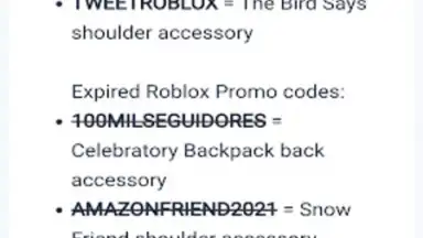 Redeem Code Roblox скриншот 3