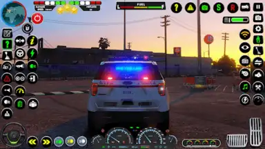 US Police Games Car Games 3D скриншот 7