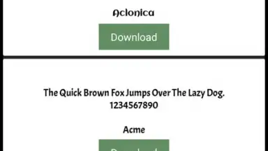 GxFonts - Custom fonts for Samsung Galaxy скриншот 3