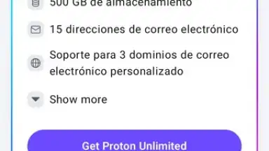 Proton Mail скриншот 10