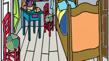 Vincent van Gogh Coloring Book скриншот 17