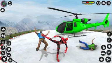 Spider Rope Hero - Crime Game скриншот 2