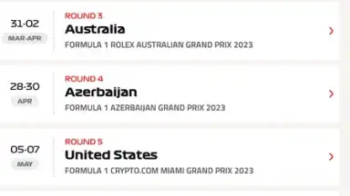 Official F1 ® App скриншот 4