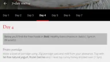 Slimming World скриншот 12