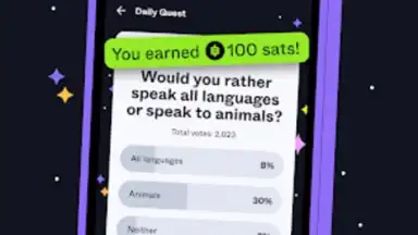 ZBD: Earn Bitcoin Rewards скриншот 3
