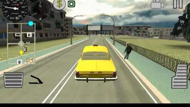 Russian Taxi Simulator 3D скриншот 6