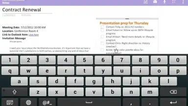 Microsoft OneNote скриншот 11