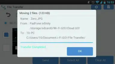 Wi-Fi GO! & NFC Remote скриншот 2
