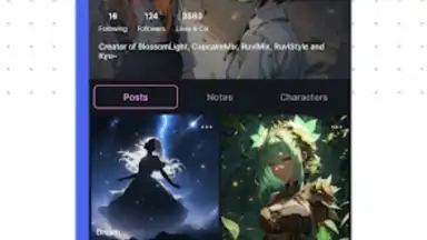 Yodayo скриншот 1