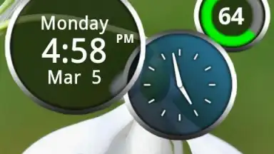 Rings Digital Weather Clock скриншот 6
