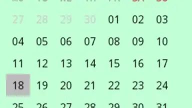 Easy Calendar скриншот 4