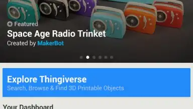 Thingiverse скриншот 8