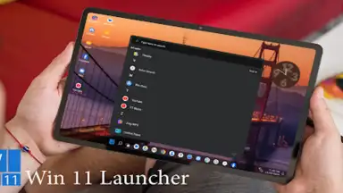 Win 11 Launcher скриншот 2