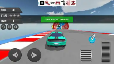 Mega Ramp Car Stunts Game скриншот 10