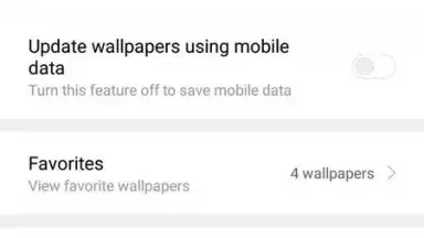Mi Wallpaper Carousel скриншот 4