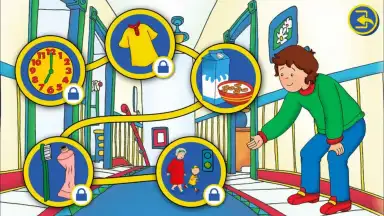 A Day with Caillou скриншот 2