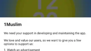 1Muslim: Prayer times, Azan скриншот 4