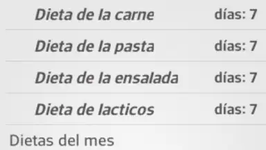 Diets for losing weight скриншот 2