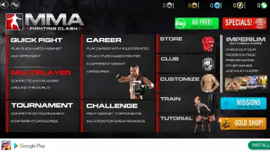 MMA Fighting Clash скриншот 14