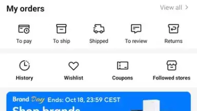AliExpress скриншот 1