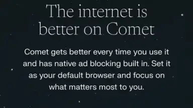 Comet Browser скриншот 16