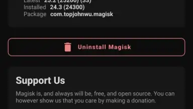 Magisk Manager скриншот 1