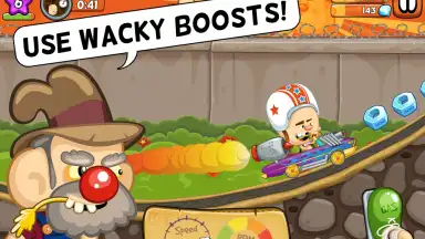 Freak Circus Racing скриншот 1