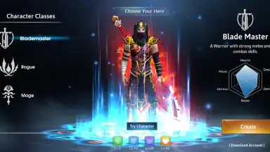 Dawnblade скриншот 1