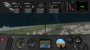 Airplane Pilot Simulator 3D скриншот 4