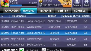 Poker Deluxe DE скриншот 5