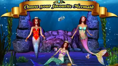 Cute Mermaid Simulator 3D скриншот 5
