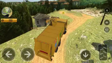 Offroad Truck Simulator - Garbage Truck Game скриншот 15